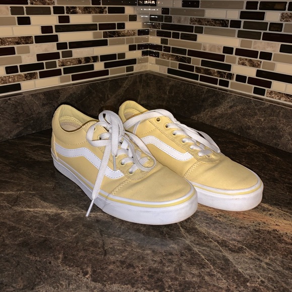 Vans Shoes - Pastel Yellow Vans